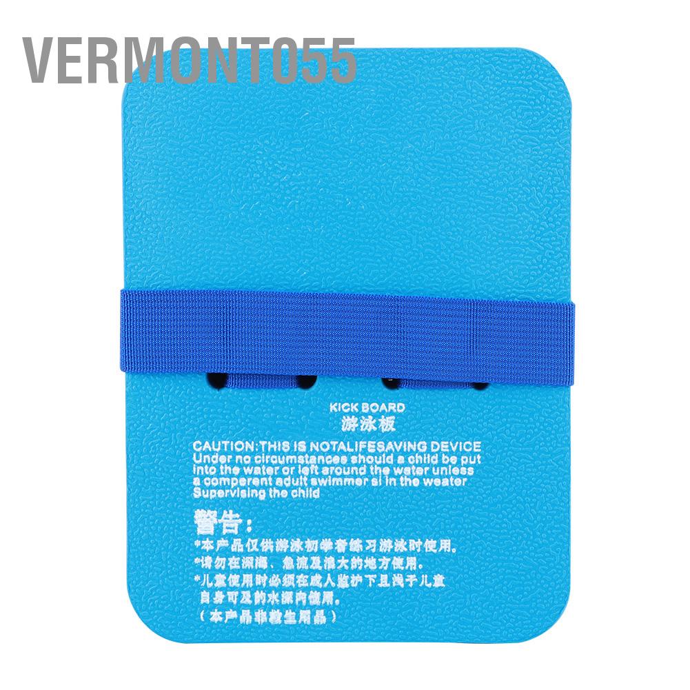 Vermont055 Bơi ván nổi Trở lại Kickboard Hồ bơi Hỗ trợ đào tạo an toàn cho trẻ em Người lớn