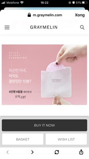Miếng Rửa Mặt Bong Bóng Cà Tím Graymelin Eggplant Bubble Pad 8ml