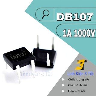 Cầu diode dán db107 1a 1000v chính hãng