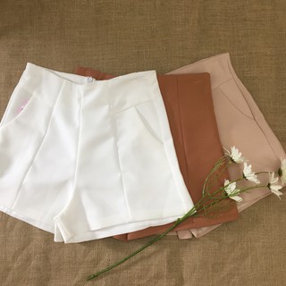 Quần short cạp cao