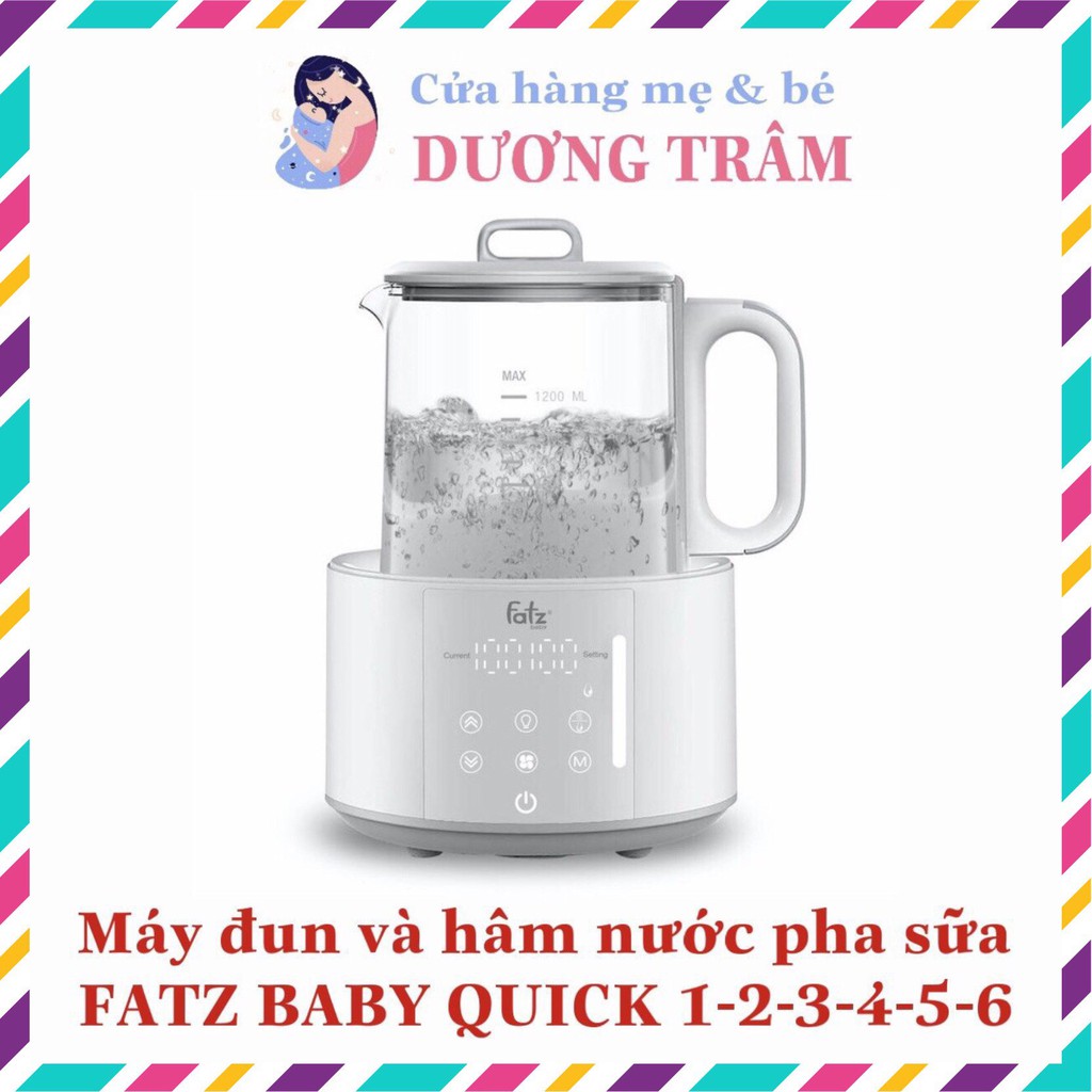Máy đun và hâm nước pha sữa điện tử FATZ BABY Quick 1/ Quick 2/ Quick 3/ Quick 4/ Quick 5/ Quick 6