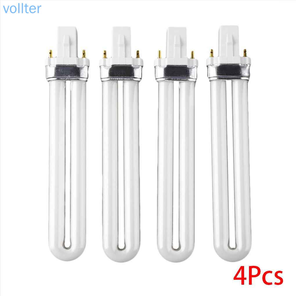 [Hàng mới về] Bộ 4 ống đèn UV 9w chuyên dụng dành cho máy sấy khô sơn móng tay