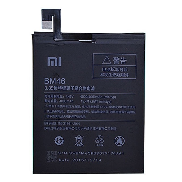 Pin xiaomi redmi note 3(BM46) chính hãng
