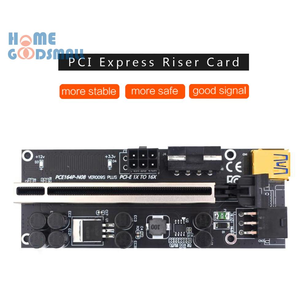 Card Chuyển Đổi Pci-E 1x Sang 16x Ver009S Plus Cho Btc Miner | BigBuy360 - bigbuy360.vn