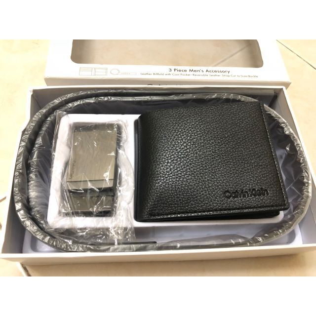 Set dây nịch và bop da nam