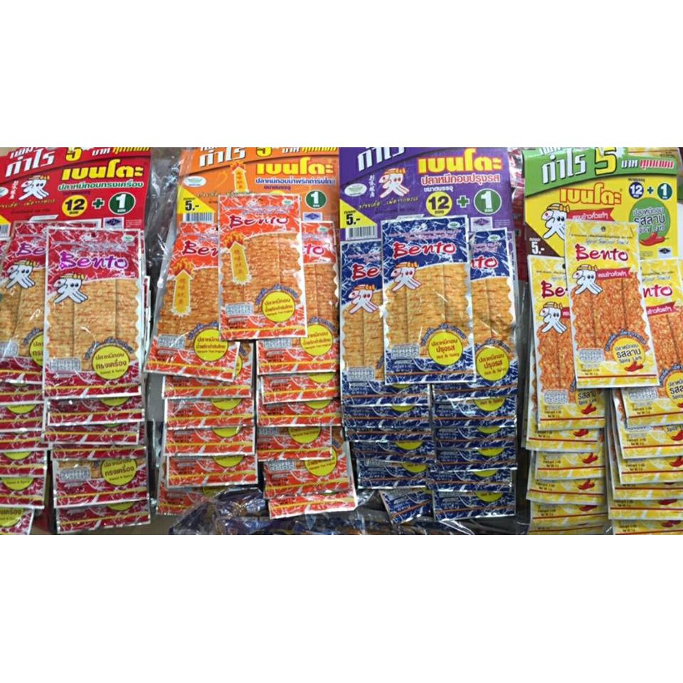 [12+1] gói Mực bento thái lan gói 5g siêu ngon