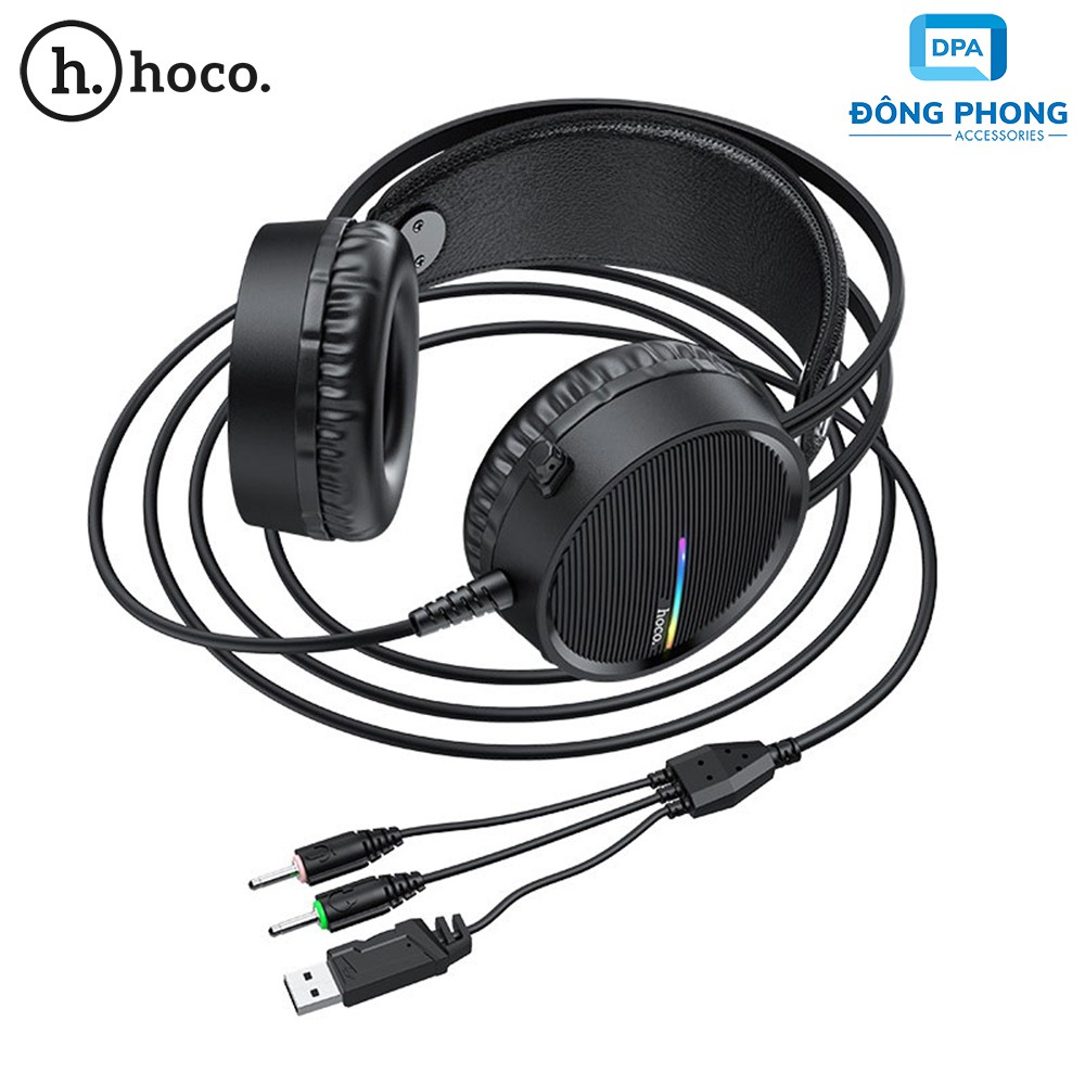 Headphone Hoco W100 Chính Hãng Led RGB - Tai Nghe Chụp Tai Chính Hãng | BigBuy360 - bigbuy360.vn