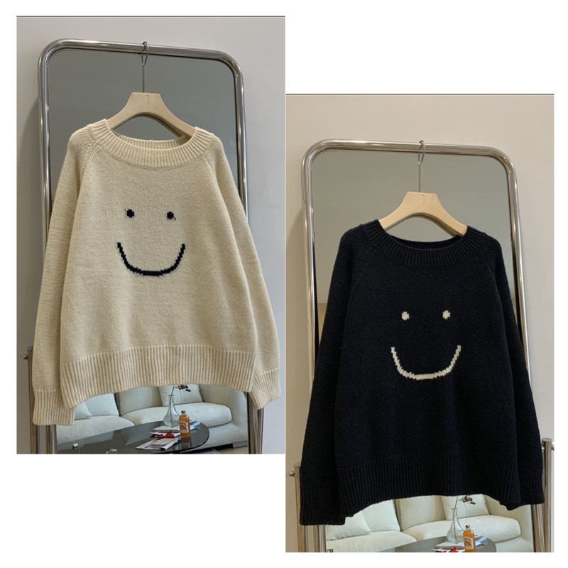Áo len smile
