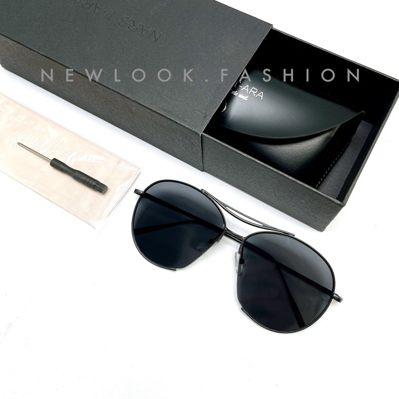 ★ KÍNH MÁT THỜI TRANG NAM NỮ TRÒNG ĐEN VẠT GÓC GỌNG MÃNH STYLE HÀN QUỐC CAO CẤP ( kèm hộp + khăn + vít vặn ốc ) | BigBuy360 - bigbuy360.vn