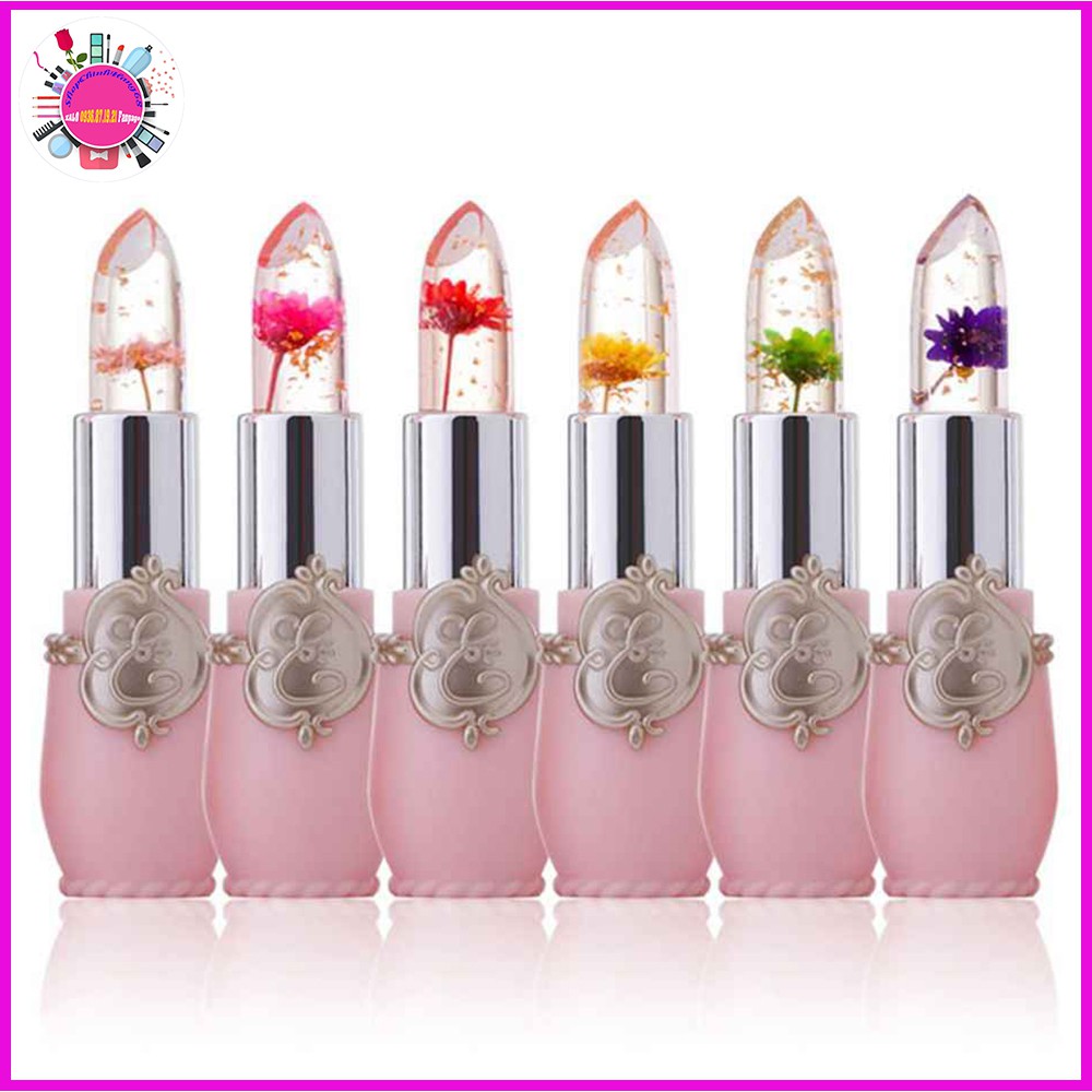Son Thạch Ướp Hoa HOT TREND - Dưỡng Ẩm Môi - Lâu Trôi - Thay Đổi Màu Sắc Theo Nhiệt Độ - Chuẩn AUTH | BigBuy360 - bigbuy360.vn