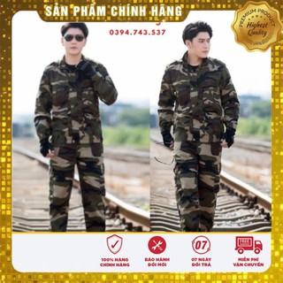 Bộ Quần Áo Kaki Túi Hộp Kiểu Lính US ARMY