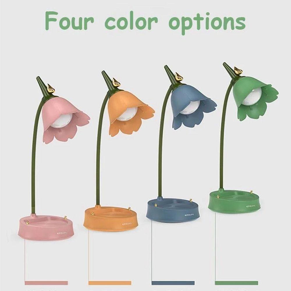 YIYU Đèn LED Để Bàn Ba Màu Thông Minh Đa Chức Năng Có Thể Sạc Lại Bằng Cổng USB