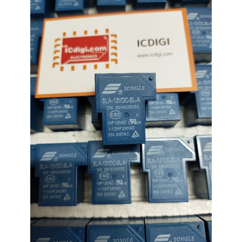 Rơ le Songle SLA-12VDC - SL-A 4 chân