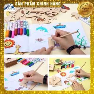 🔔🔔 Khuôn gỗ tập vẽ cho bé