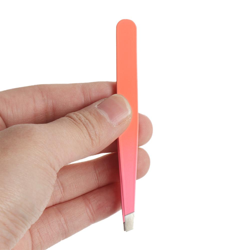 Nhíp Nhổ Lông Mày Đầu Nghiêng Màu Sắc Gradient EUCA