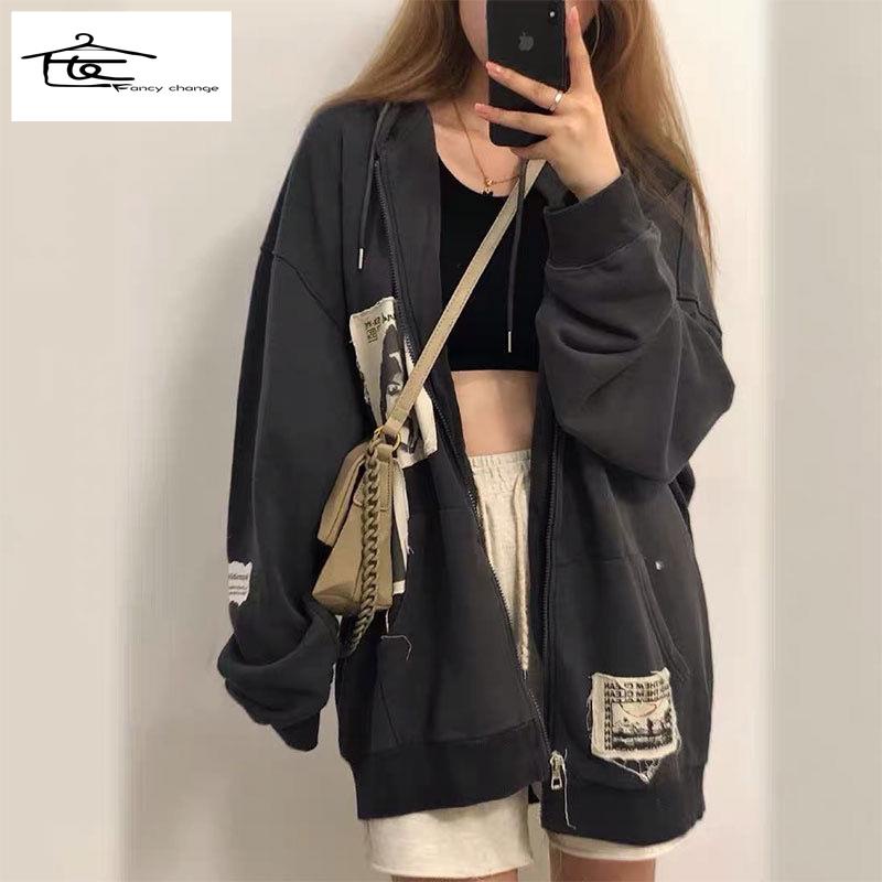Áo Khoác Cardigan Oversize Phong Cách Cổ Điển Thời Trang Xuân Thu Dành Cho Nữ 2022