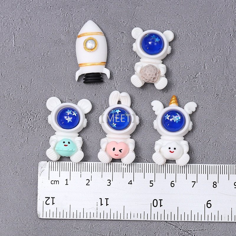 Set 1 mô hình phi hành gia/phi hành gia/tàu không gian bằng nhựa Resin DIY
