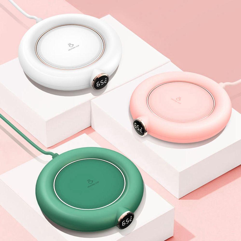 Đế Lót Ly Giữ Nhiệt 3 Bánh Răng Cảm Ứng Thông Minh Có Đèn LED Kết Nối USB