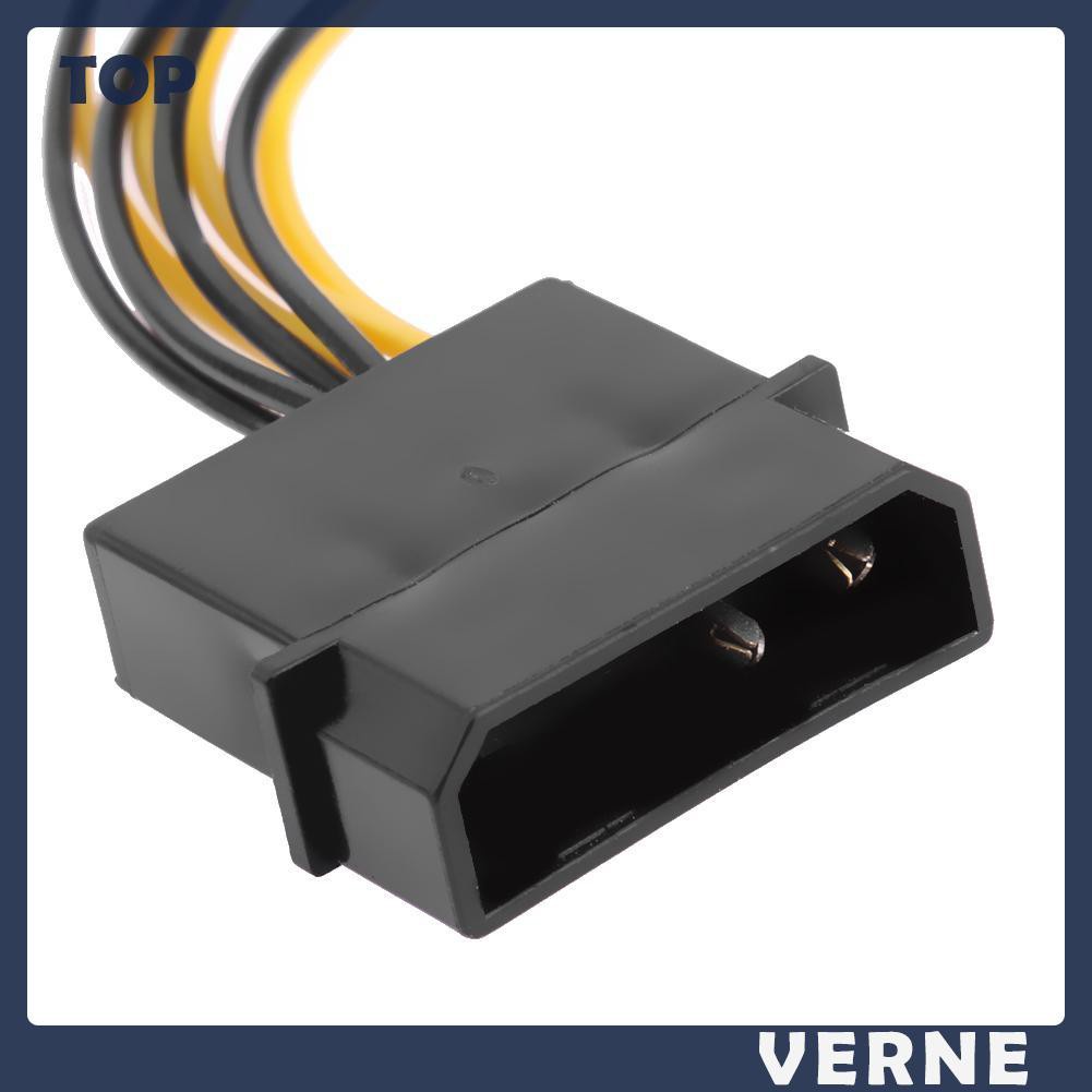 vernesss D-Port Computer CPU PC Case Fan 3Pin Fan Cable 1 to 4 Ways Power Splitter