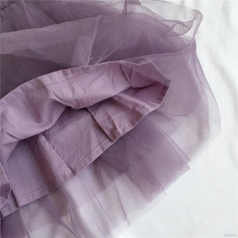 Đầm xinh xắn tùy chọn màu sắc cho bé gái