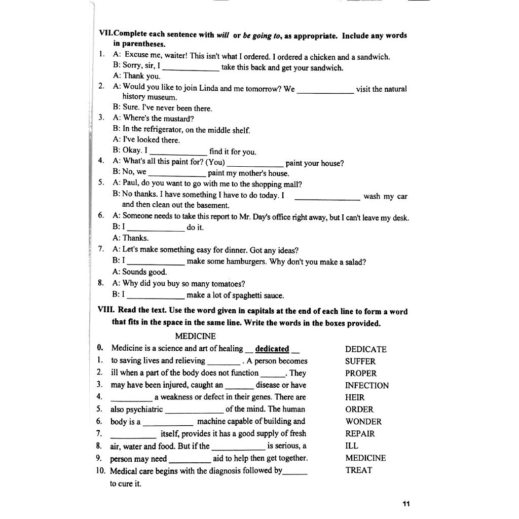 Sách - Bài Tập Trắc Nghiệm Tiếng Anh 10 Không Đáp Án