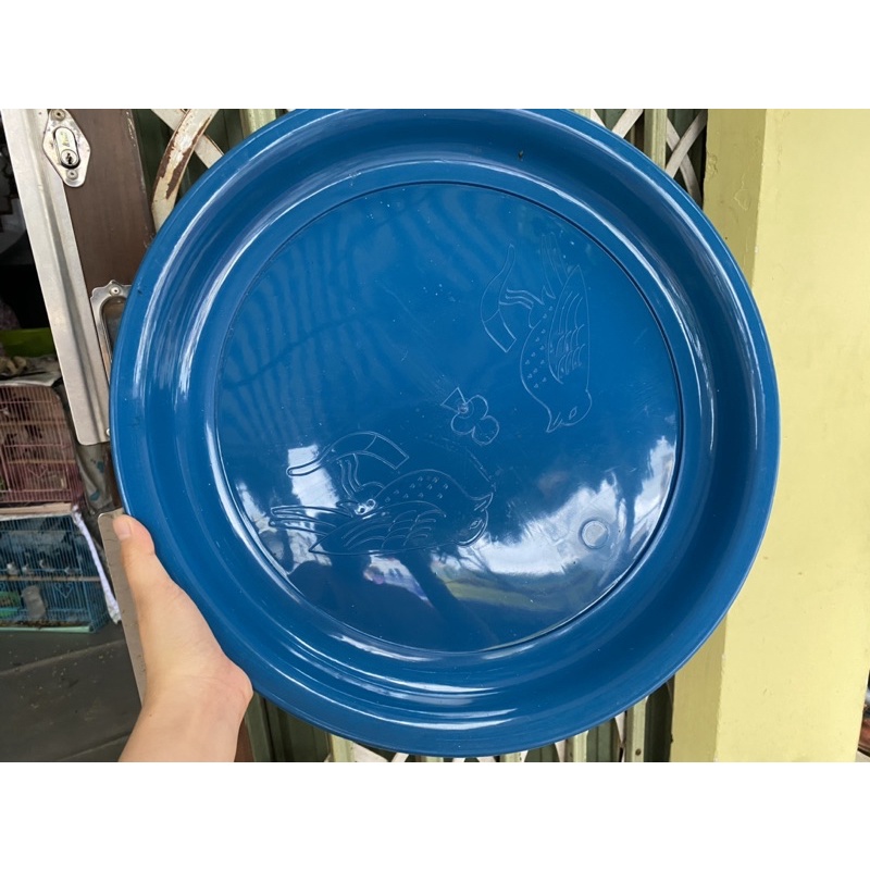 Máng  lót đáy lồng cho chim bằng nhựa- tròn nhiều size