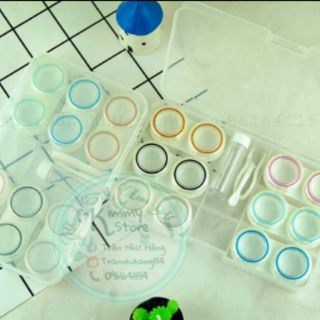 Case 4-5-6 đôi đựng lens kute ( ib chọn mẫu )