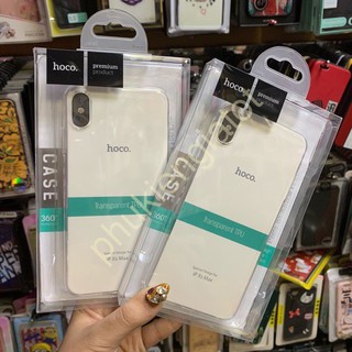 ỐP SILICON TRONG SUỐT CHÍNH HÃNG HOCO CHO IPHONE XS MAX
