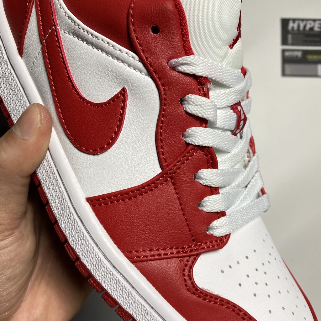 Giày Jordan 1 Low Gym Red  - Hype Sneaker | Phiên bản 1:1 chuẩn