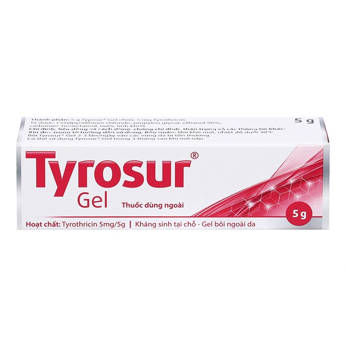 [Chính hãng] Tuýp Bôi Da Tyrosur 25g