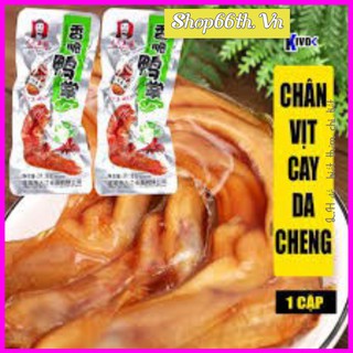 [SALE HÓT] SỈ 1 Bịch 10 Gói Chân vịt cay Dacheng - Loại to 31.8g . Hàng cập nhập Date liên tục
