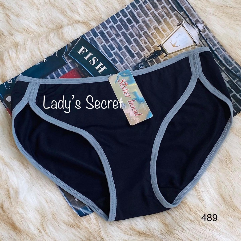 Quần lót Thái Lan Sisterhood 489 - chất thun lụa mát lạnh, nhẹ tênh - phom cho người từ 40-52kg - chất cực đẹp, mát lịm