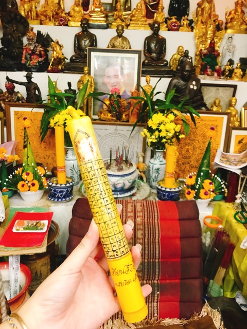 🎀 Nến May Mắn,Phong Long 🎀