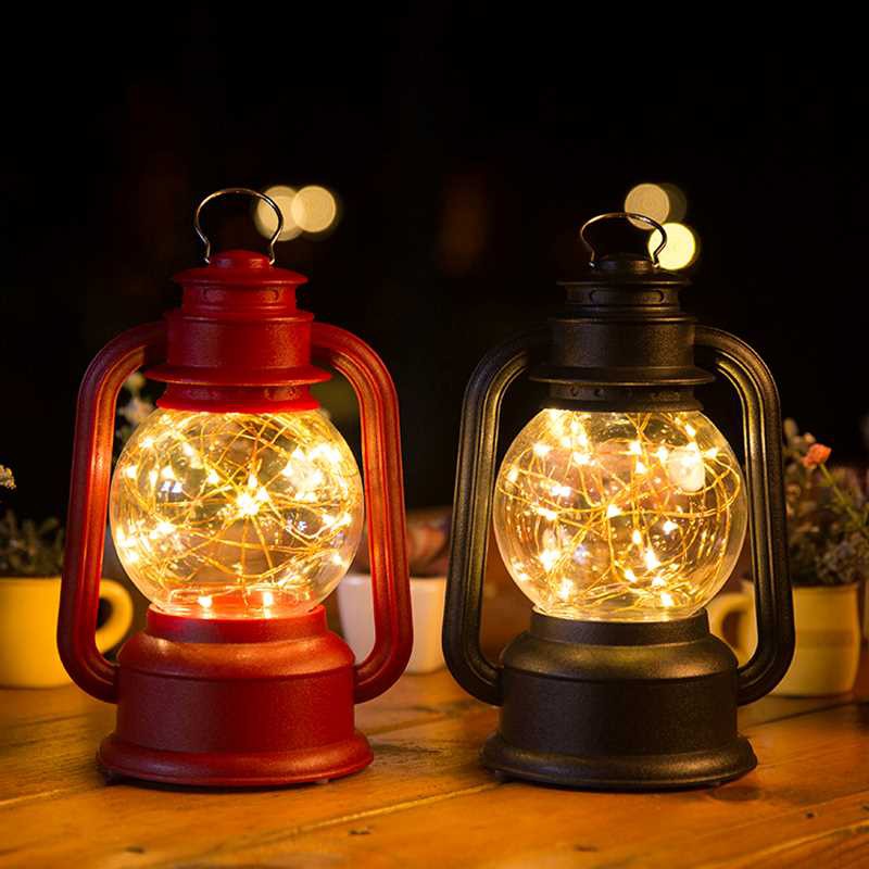 Đèn LED dây đồng kiểu măng sông vintage