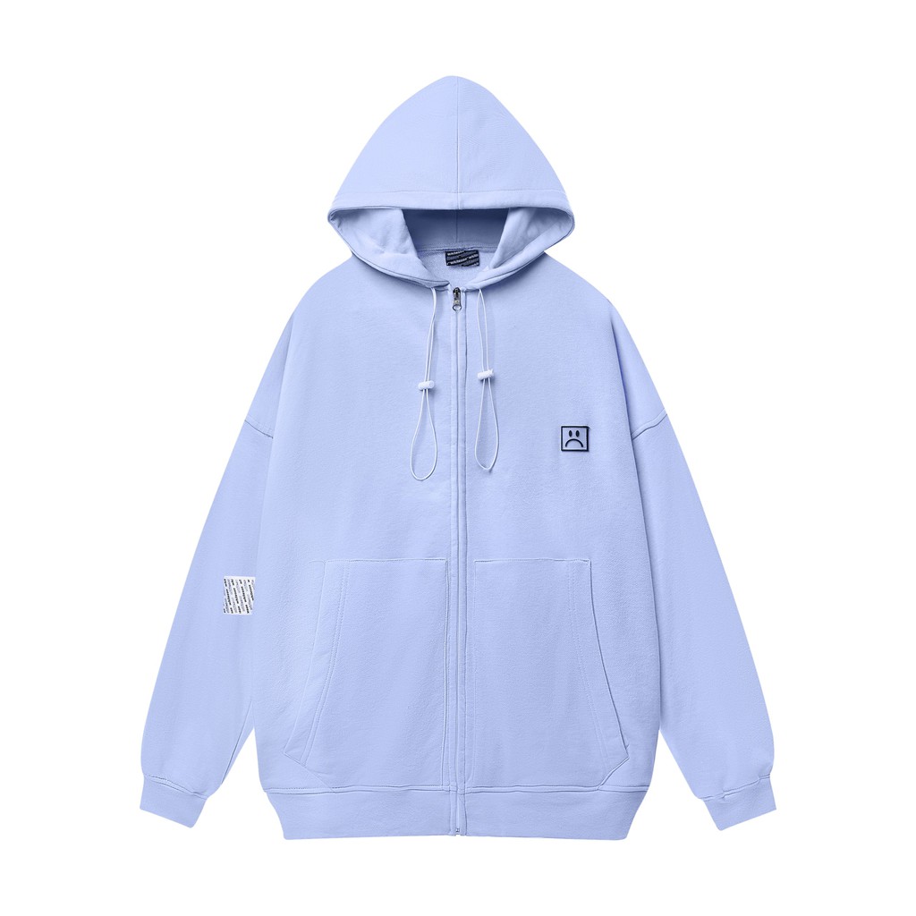 HOODIE FULLZIP "STORY" PURPLE HEATHER | BigBuy360 - bigbuy360.vn