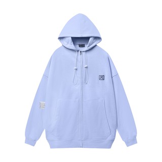 HOODIE FULLZIP "STORY" PURPLE HEATHER