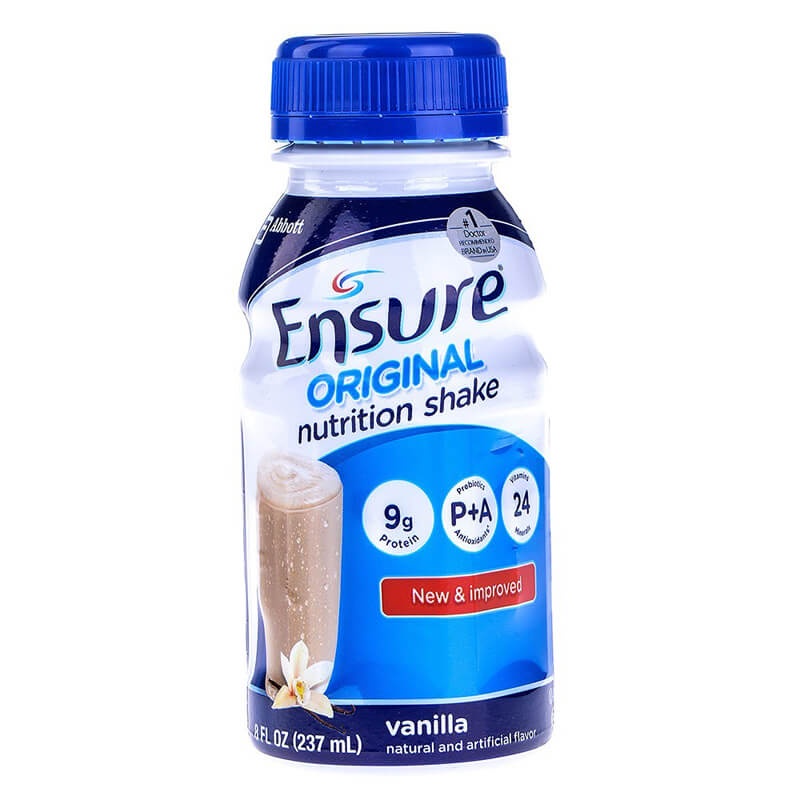 Lốc 6 chai Sữa Nước Ensure Pha sẵn 237ml