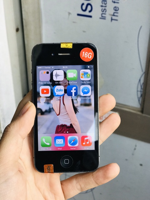 Điện thoại iphone 4 32-16-8gb cài sẵn facebook zalo youtube zing mp3 | BigBuy360 - bigbuy360.vn