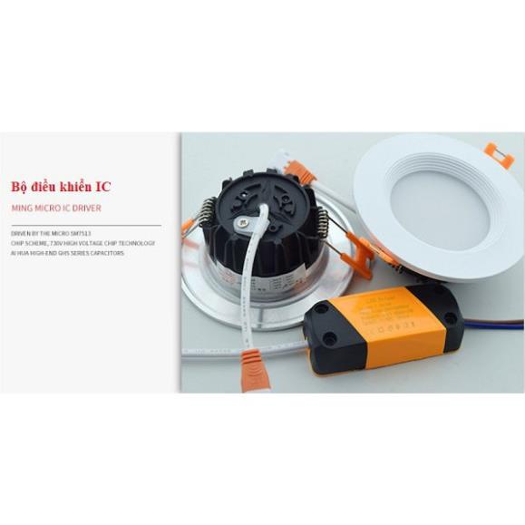 Đèn Led âm trần Chíp dán 24W