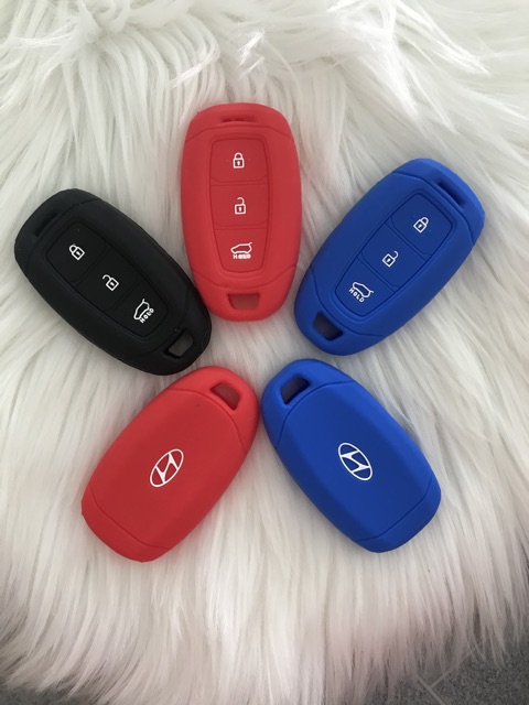 Bao Silicon chìa khóa smart key   Hyundai i30 Ix35 Solaris Azera Elantra Grandeur Ig Accent Santa Fe Verna