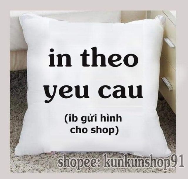Gối In Theo Yêu Cầu, Gối Trần Tình Lệnh, Tiêu Chiến - Vương Nhất Bác