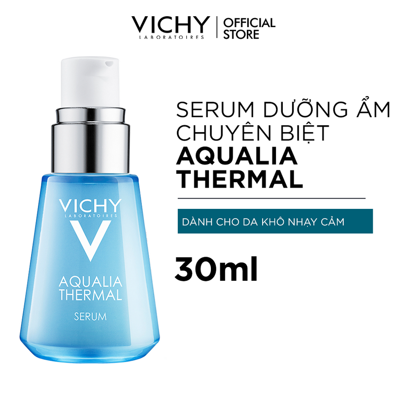Tinh Chất Serum Dưỡng Ẩm Vichy Aqualia Thermal Cho Da Khô Và Nhạy Cảm 30ml