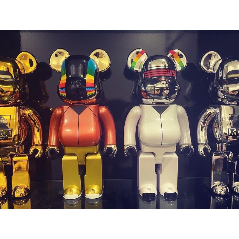 Medicom bearbrick Daft Punk 400% fullbox