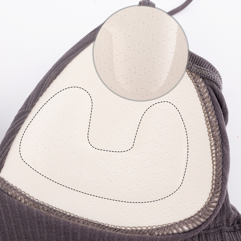 Áo Lót Ống Cotton Cổ Chữ V Gợi Cảm Thời Trang / Áo Lót Có Dây Mềm Mại Thoải Mái Tích Hợp / Áo Lót Không Gọng Đồng Thau / Co Giãn Cho Nữ