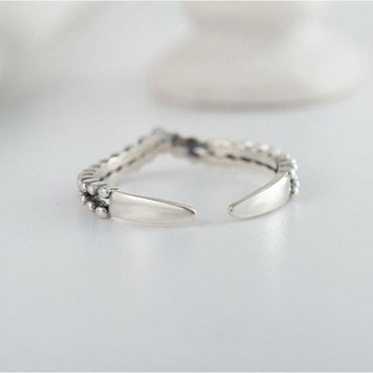 Nhẫn Bạc Thái Cho Nữ Phong Cách N1752 - Bảo Ngọc Jewelry