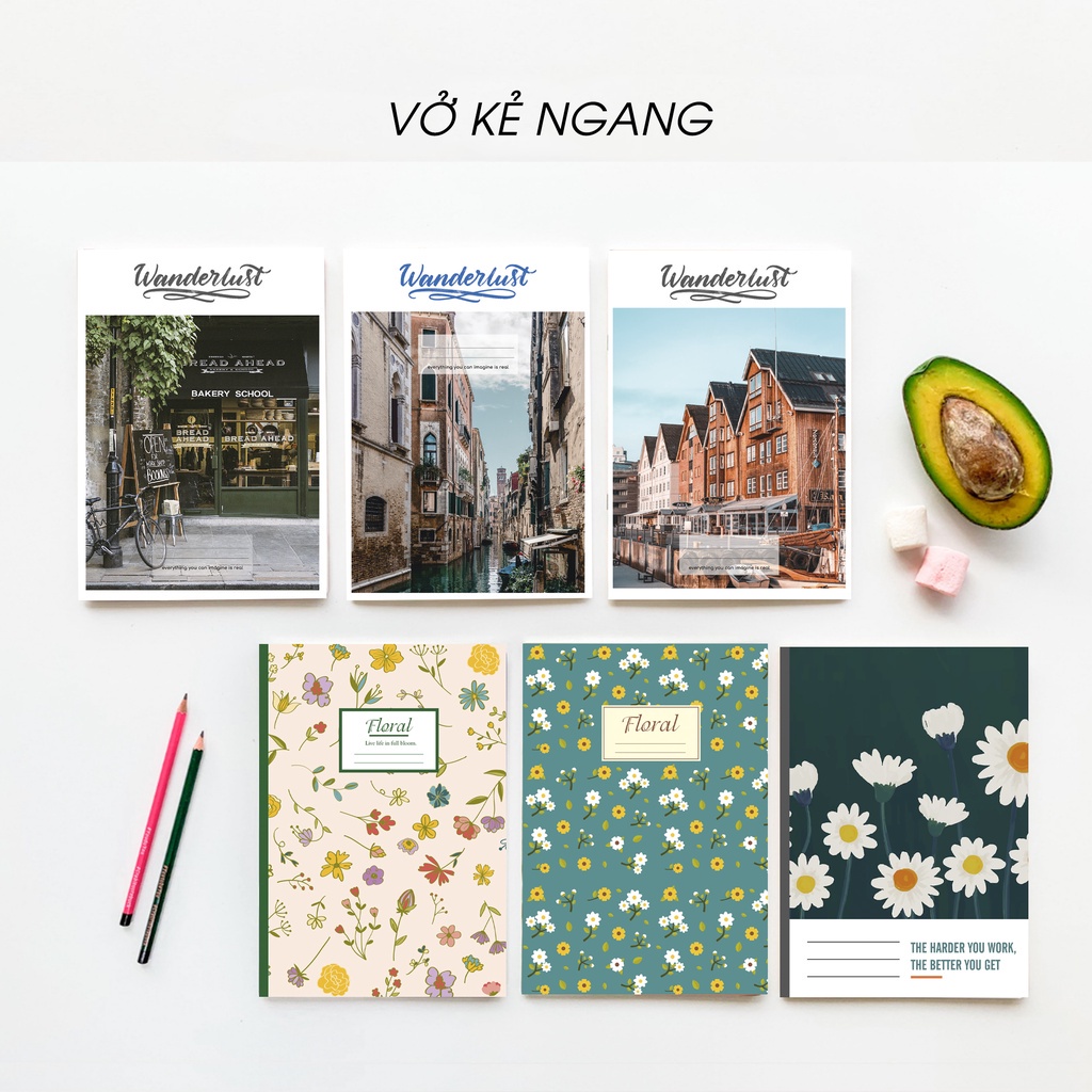 Combo 10 Quyển Vở 80 Trang, tập Vở Viết Kẻ Ngang Học Sinh Quang Huy, Ghi Note Dễ Dàng, vpp vo hoc sinh ke ngang