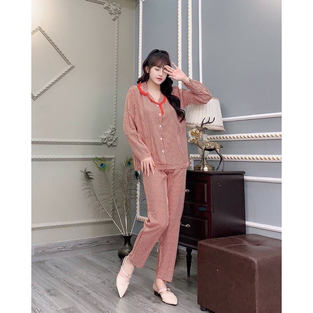 Bộ đồ bầu và sau sinh thu đông MẶC NHÀ ĐẸP GIÁ RẺ có khóa cho bé ti tiên lợi CHẤT MÁT NHẸ SIÊU THÍCH