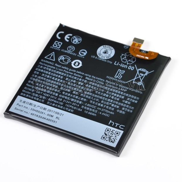 PIN HTC GOOGLE PIXEL (5.0"), B2PW4100, 2770MAH