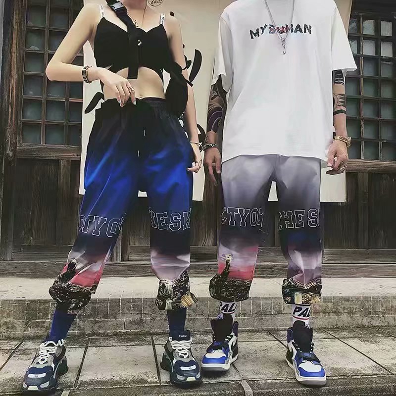 Quần thể thao dáng rộng cá tính phong cách hiphop hợp thời trang | BigBuy360 - bigbuy360.vn
