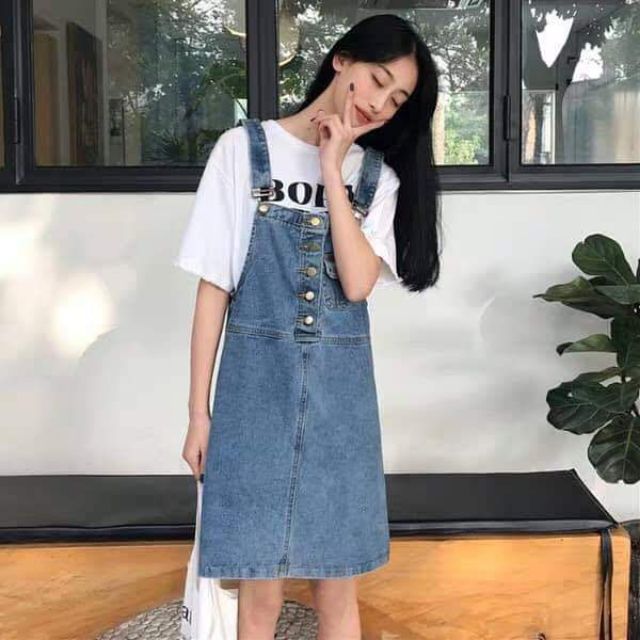 Váy yếm bò